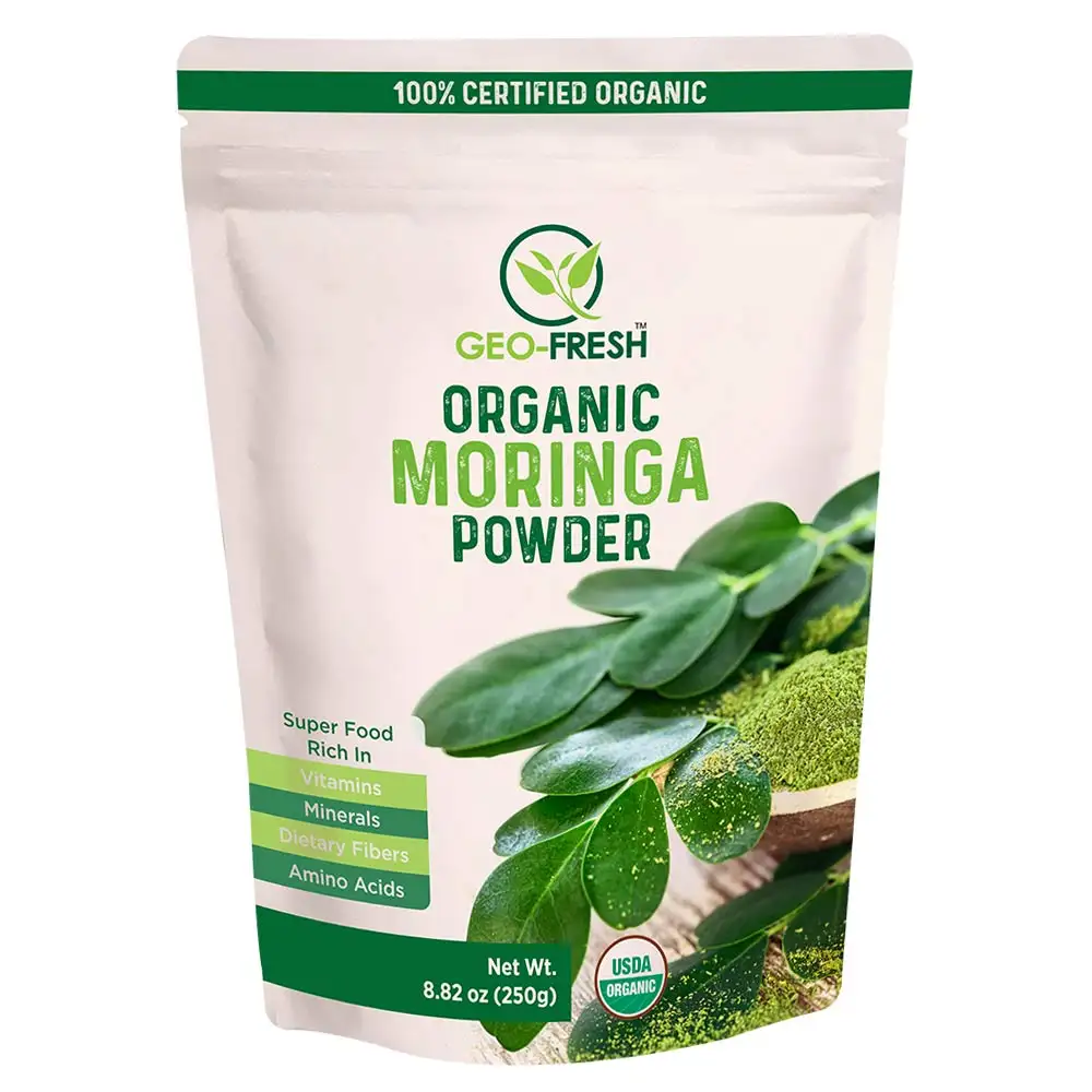 Geo Fresh Organic Moringa Powder,  0.250 kg