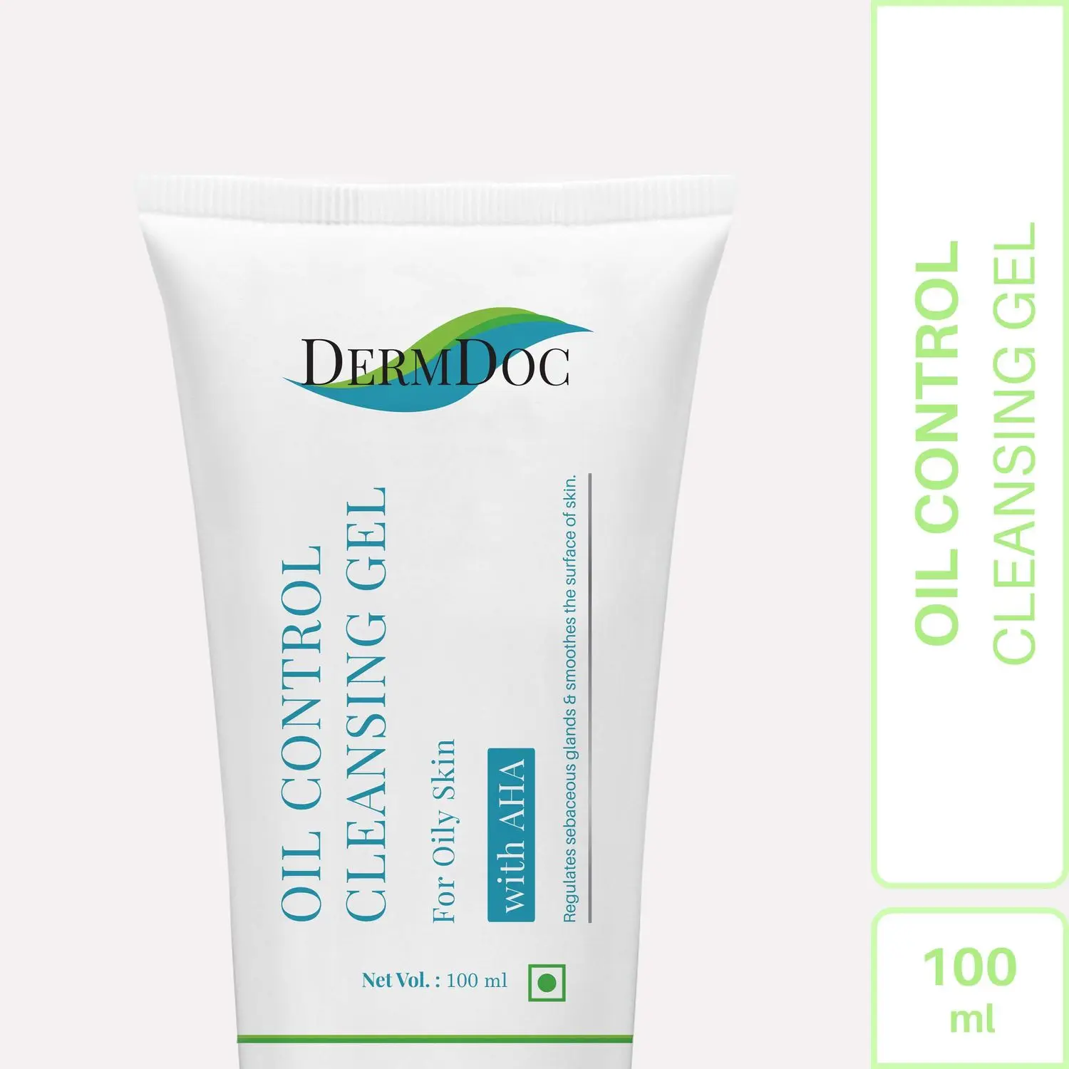 DermDoc Oil Control Cleansing Gel with AHA (100 ml)