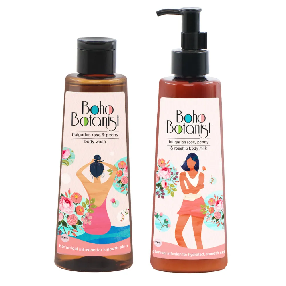 Boho Botanist Body Wash & Body Milk