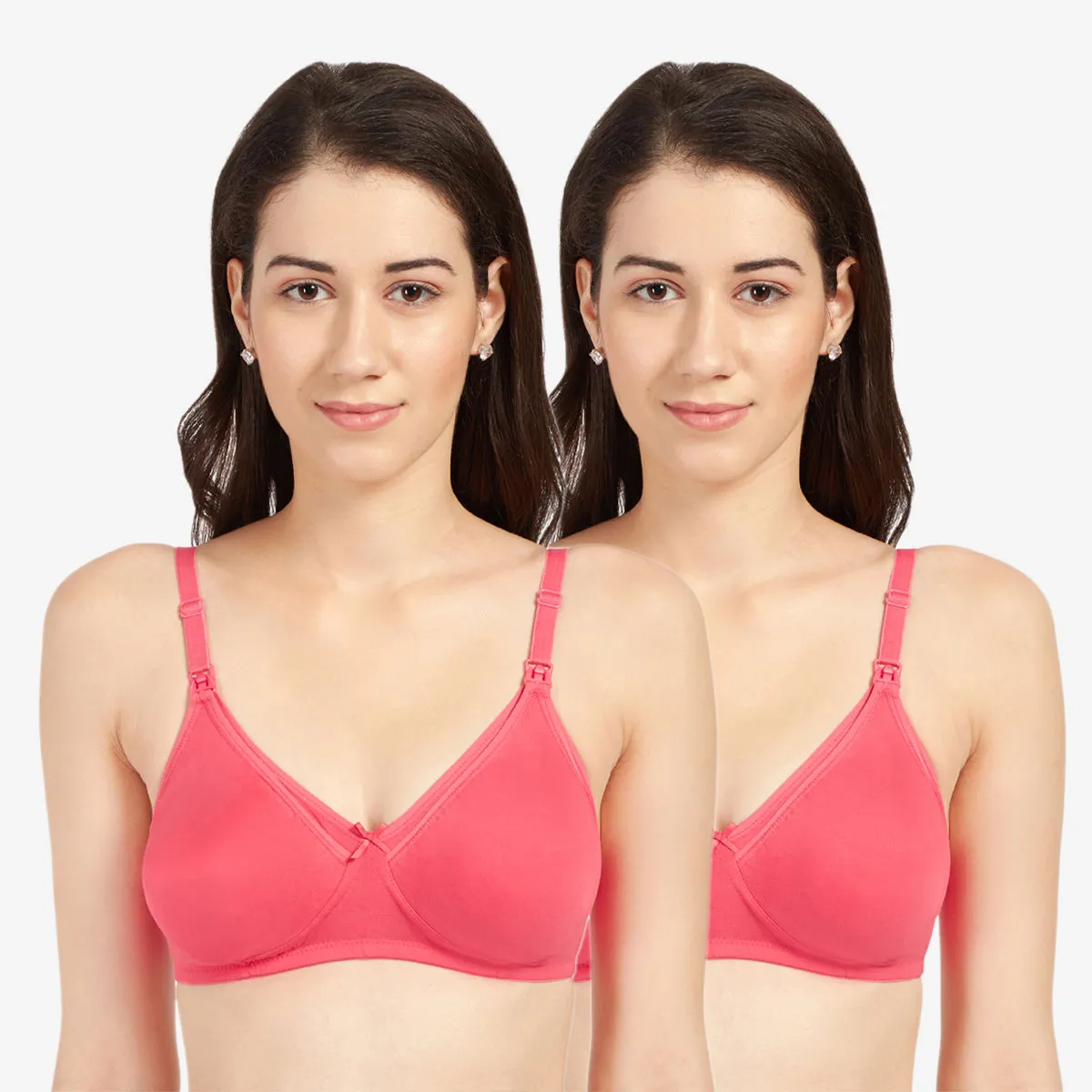 Sonari Babycare Non-Padded Maternity Bra - Pink (38B)