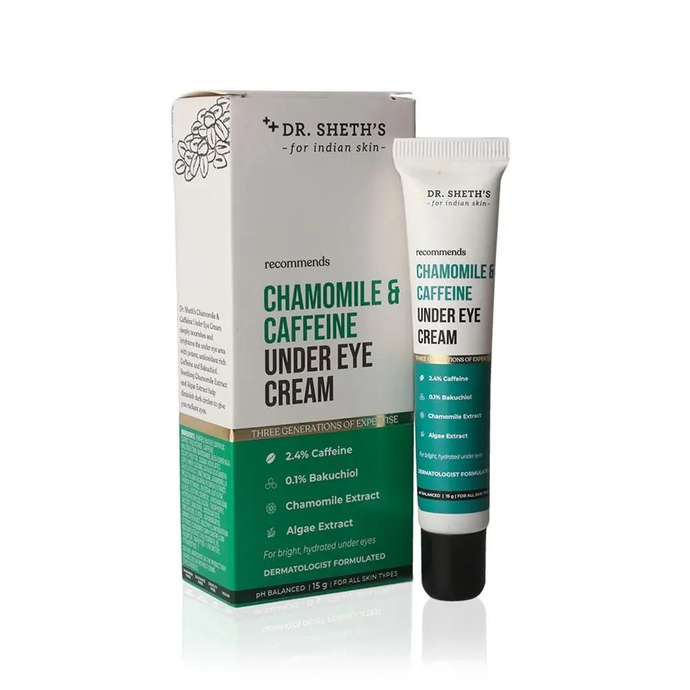 Dr. Sheth's Chamomile & Caffeine Under Eye Cream (15 g)