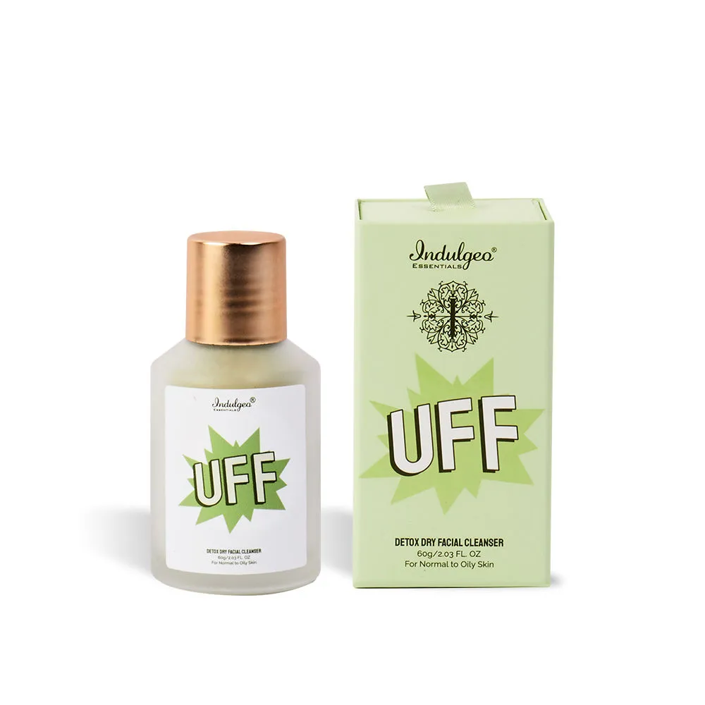 Indulgeo Essentials Uff Detox Dry Facial Cleanser