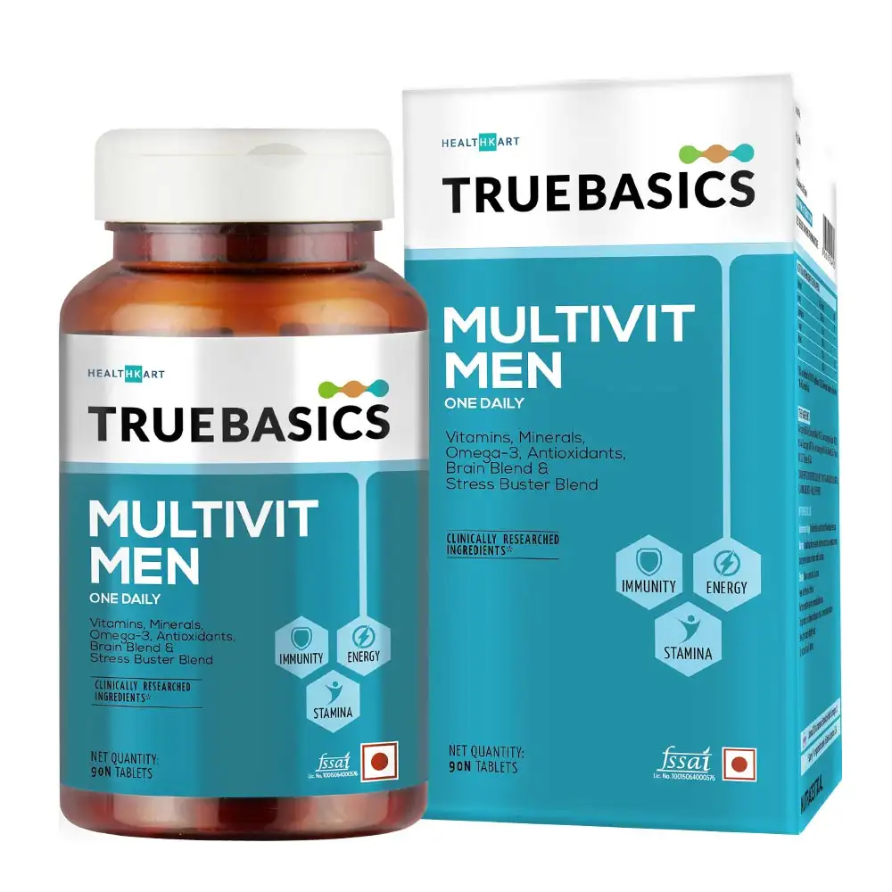 TrueBasics Multivit Men,  90 tablet(s)  Unflavoured