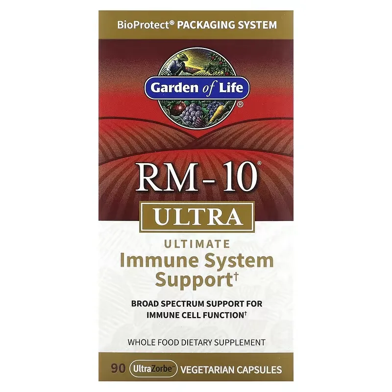 RM-10 Ultra, Ultimate Immune System Support, 90 UltraZorbe Vegetarian Capsules