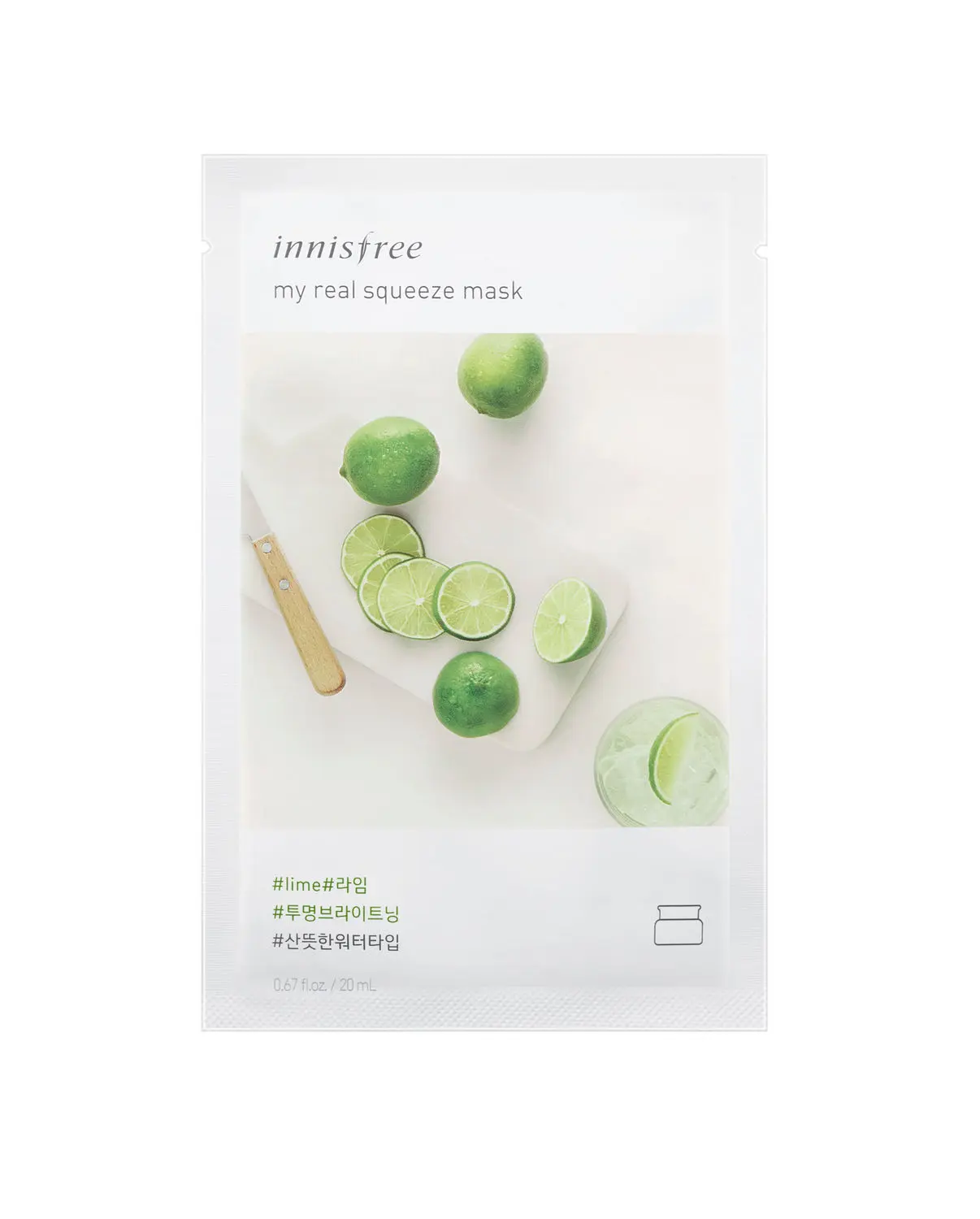 Innisfree My Real Squeeze Mask - Lime (20 ml)