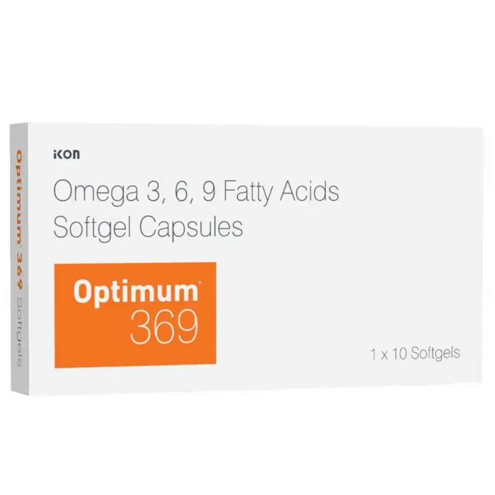 Optimum-369 Omega Fatty Acids,  10 softgels