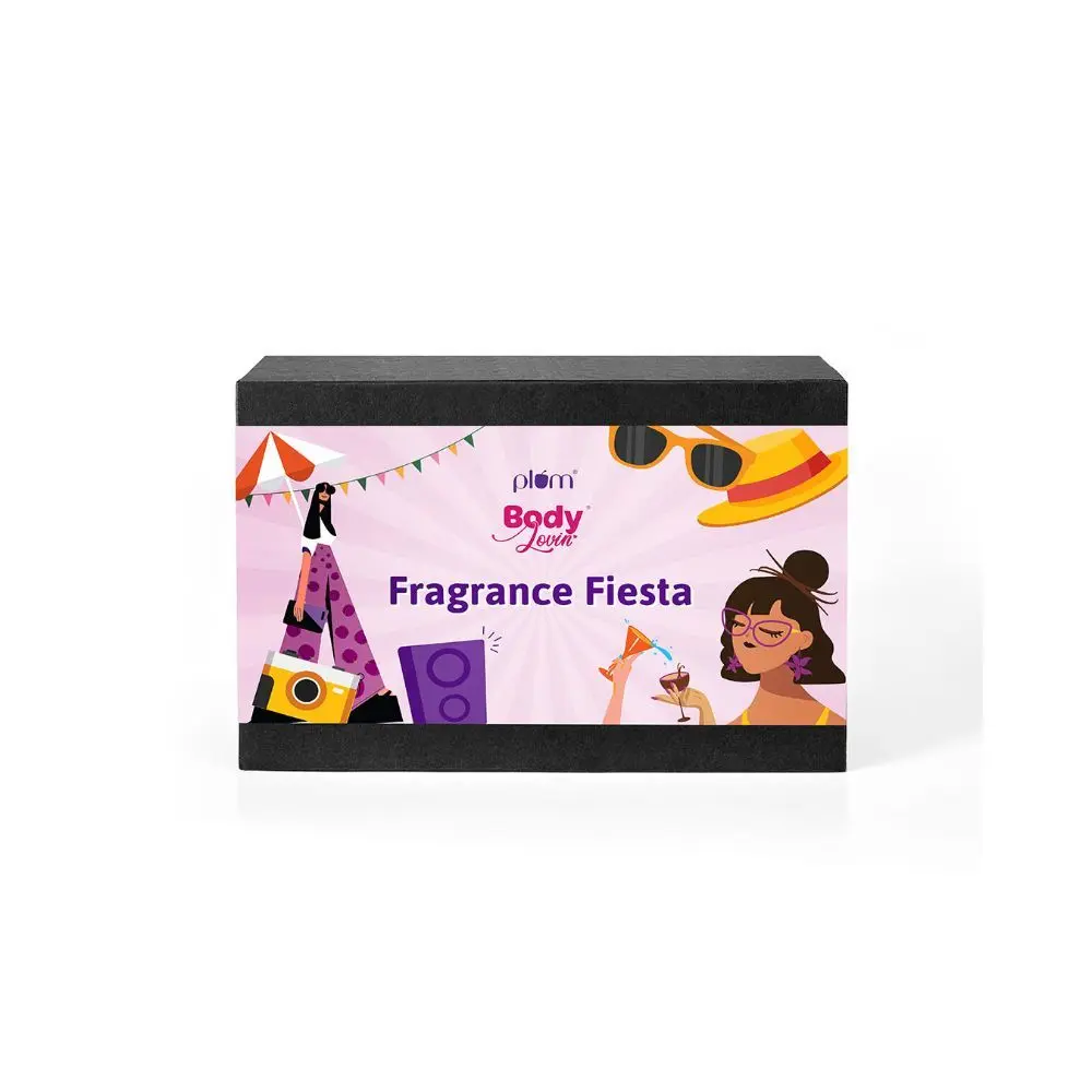 Plum BodyLovin' Fragrance Fiesta Gift Set | Ideal Gifting Choice | Bestselling Fragrances | 100% Vegan