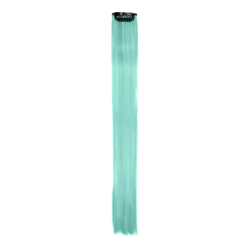 Streak Street Tibetan Turquoise Straight Clip-On Strands