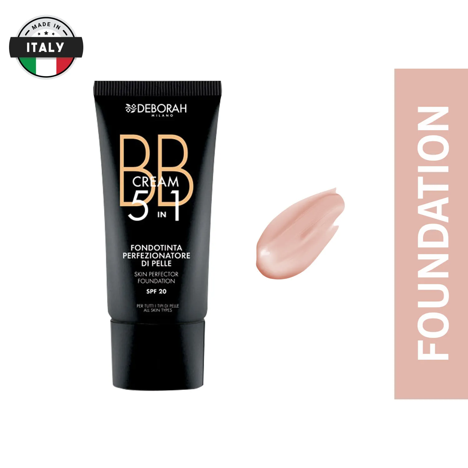 Deborah Bb Cream 5in1 Foundation Spf 20