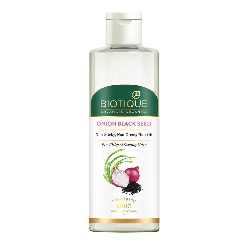 Biotique Advanced Organics Onion Black Seed Hair Oil (200 ml)