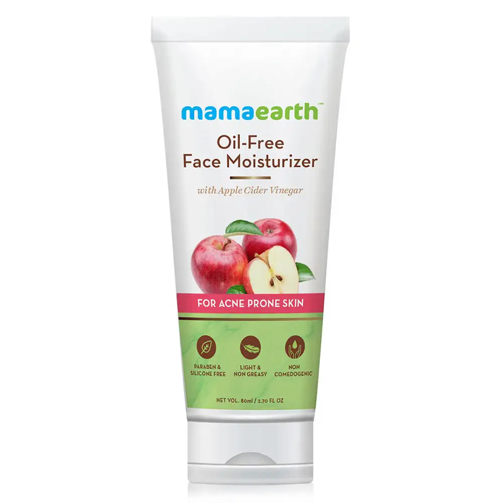 Mamaearth Oil Free Face Moisturizer,  80 ml  with Apple Cider Vinegar for Acne Prone Skin