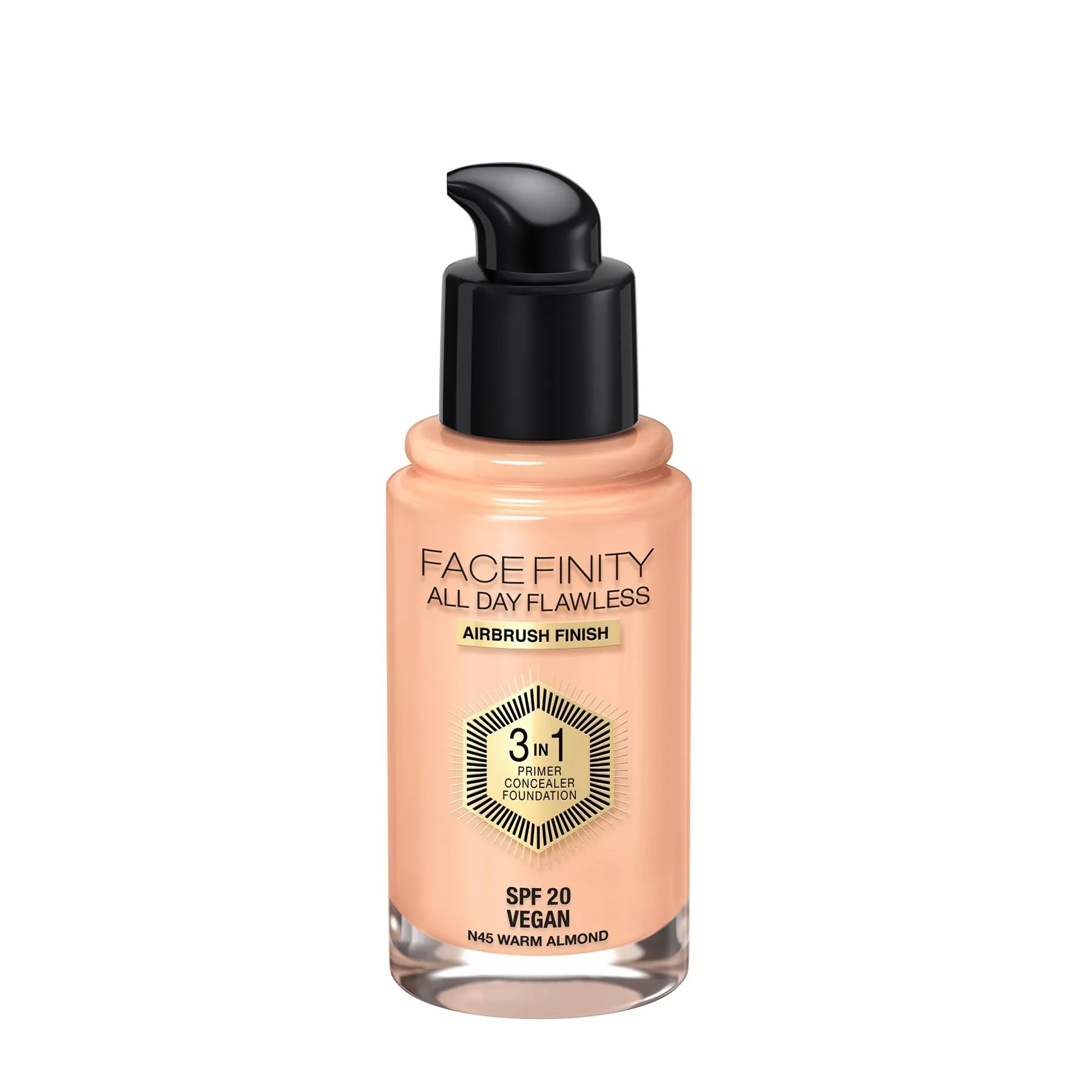 Max Factor Face Finity All Day Flawless 3 In 1 Foundation - Warm Almond