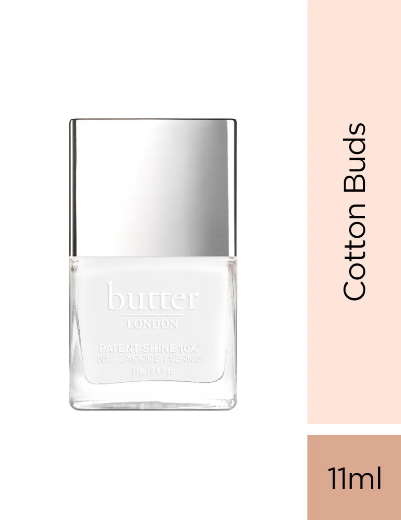 Butter London Patent Shine 10X Nail Lacquer - Cotton Buds