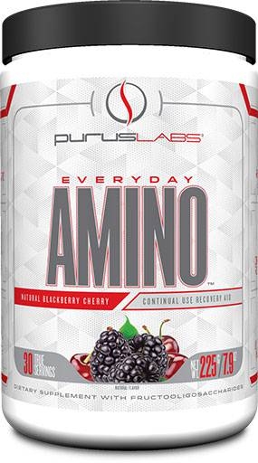 Purus Labs Everyday Amino, Natural Blackberry Cherry, 30 Servings