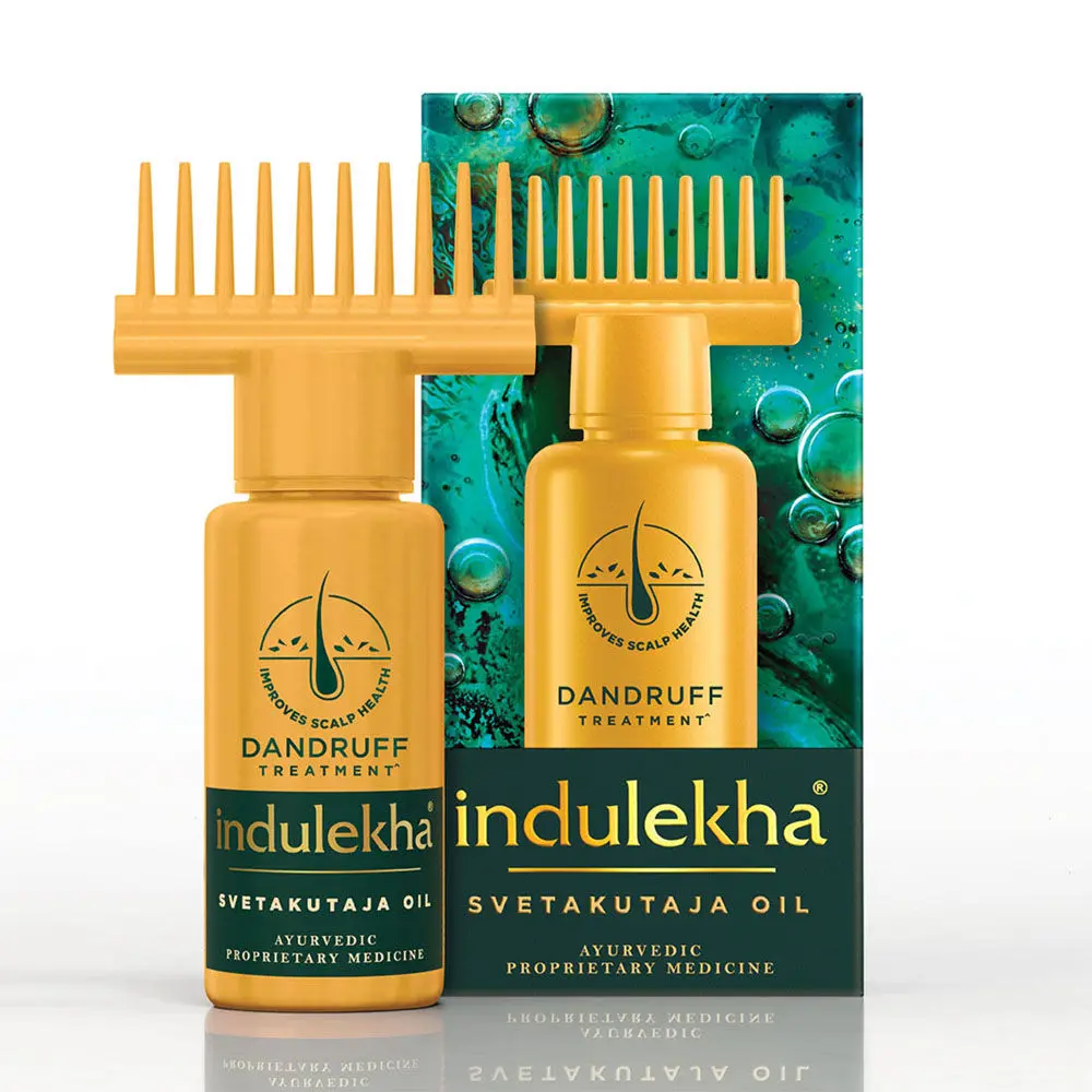 Indulekha Svetakutaja Oil|Ayurvedic Medicinal oil for dandruff treatment|100% Ayurvedic Oil|50ml