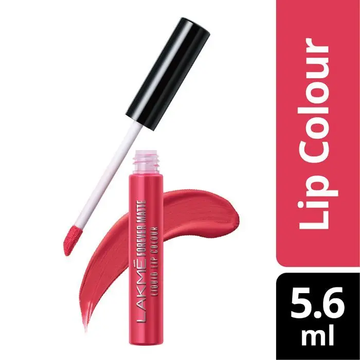 Lakme Forever Matte Liquid Lip Colour - Coral Candy (5.6 ml)