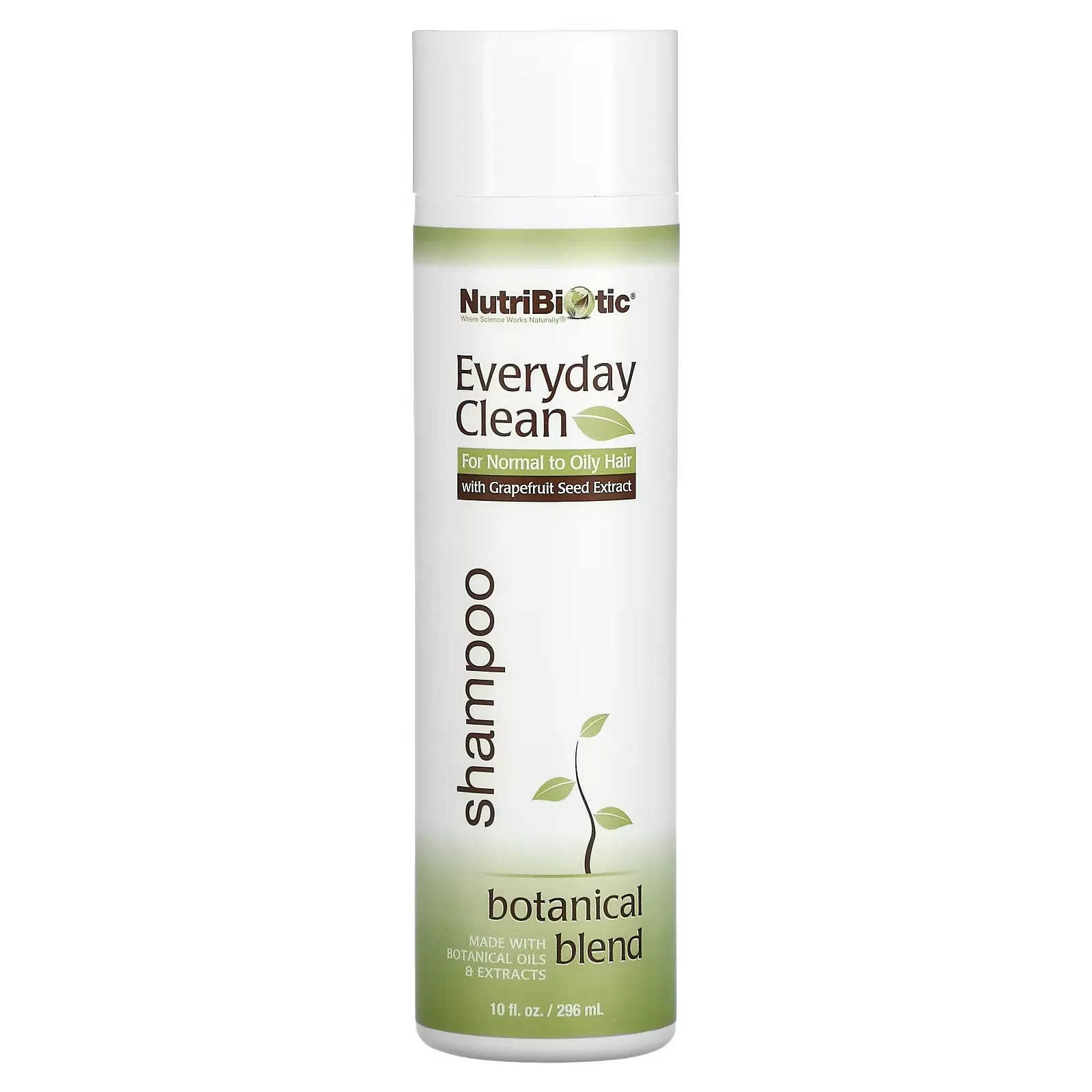 Everyday Clean Shampoo, For Normal to Oily Hair, Botanical Blend, 10 fl oz (296 ml)