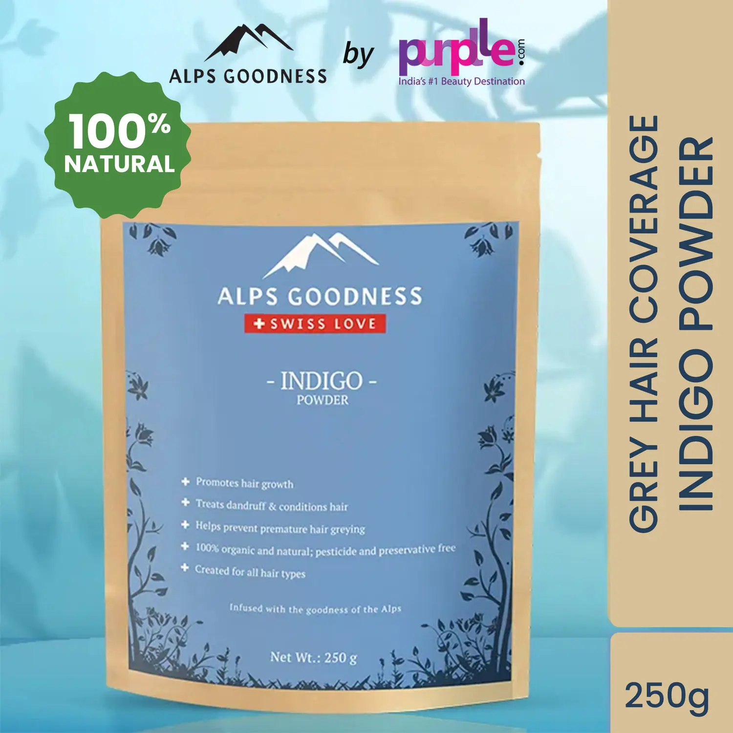 Alps Goodness Powder - Indigo (250 gm)