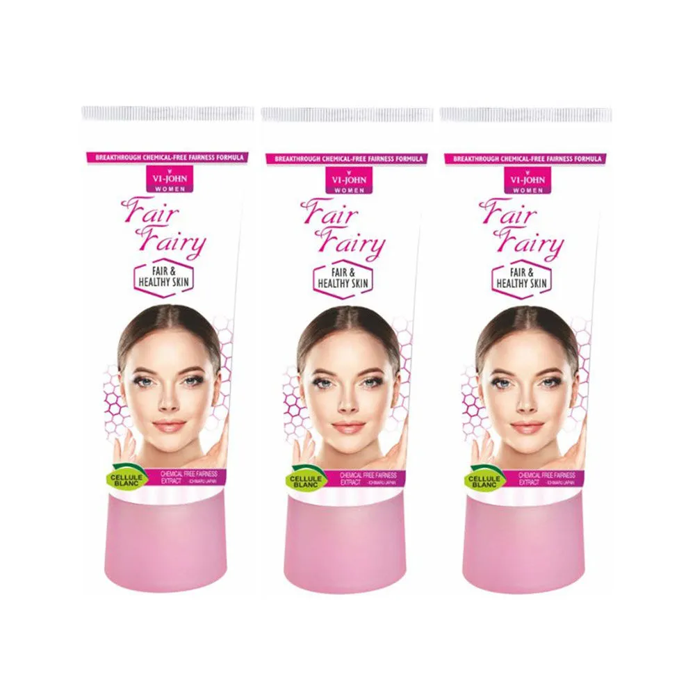 VI-JOHN Fair & Fairy Cream - Pack of 3