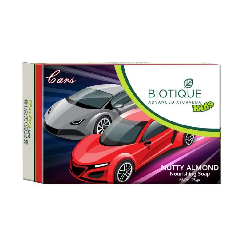 Biotique Disney Cars Bio Nutty Almond Nourishing Soap