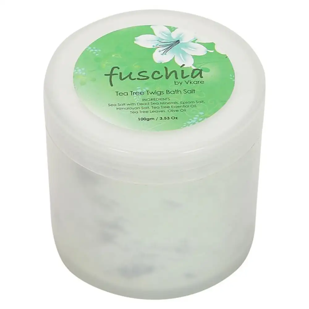 Fuschia Bath Salt,  100 g  Tea Tree Twigs