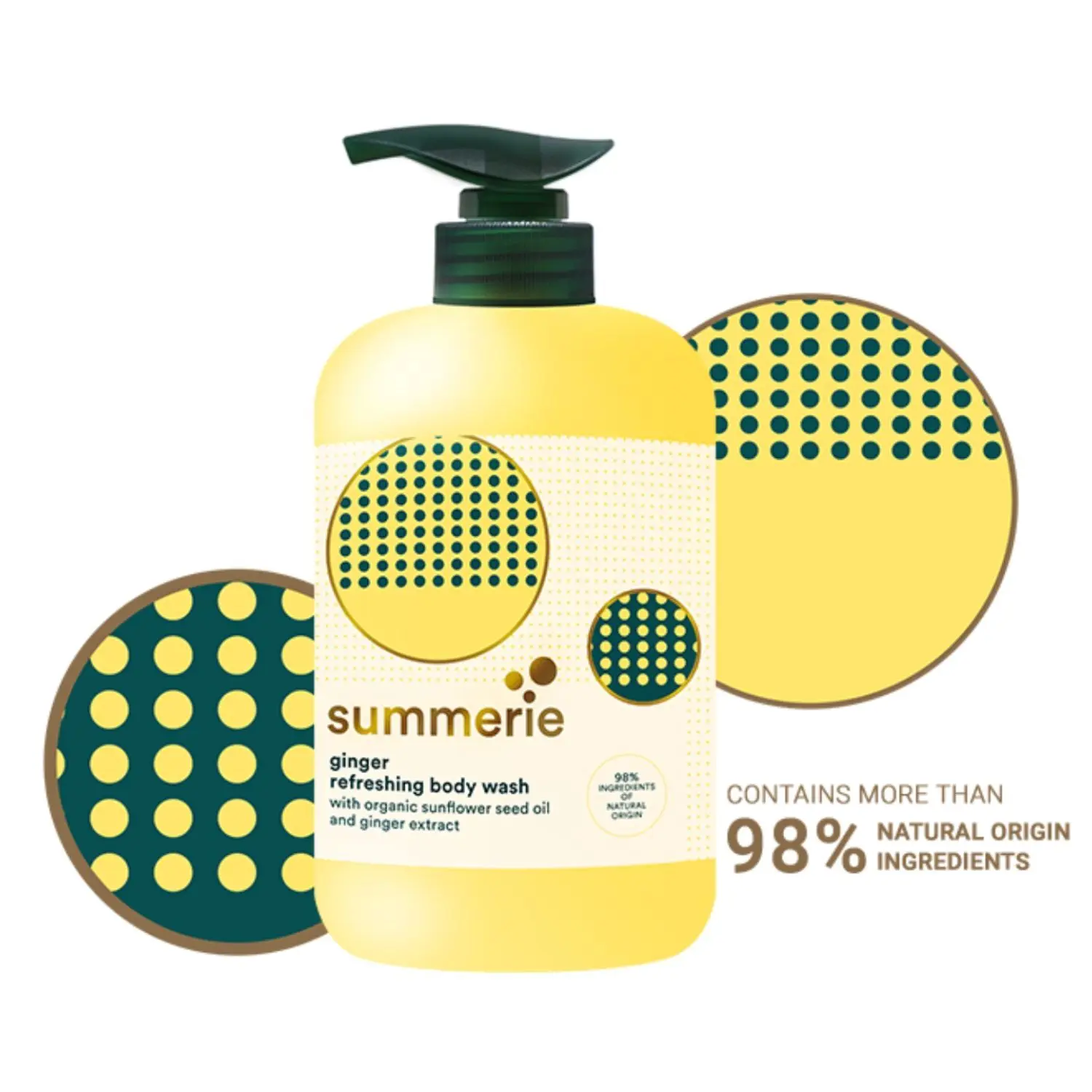 Summerie Ginger Refreshing Body Wash - 325ml