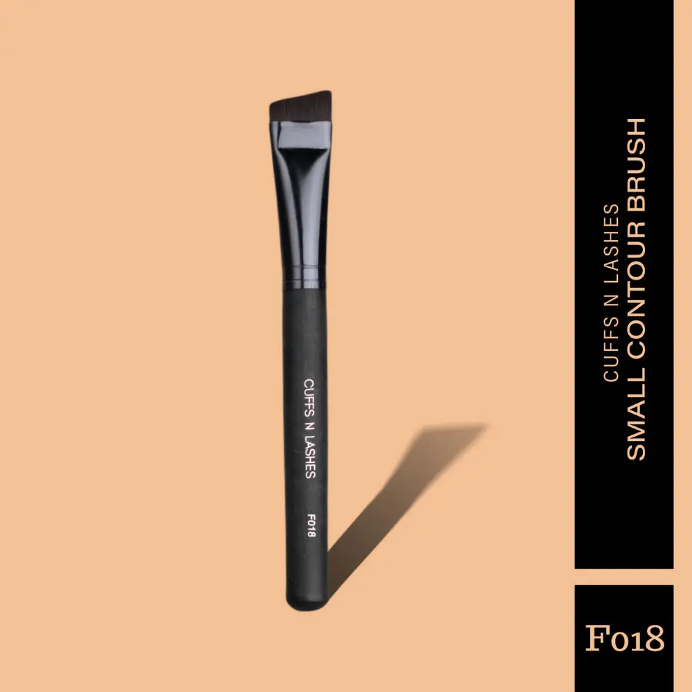 Cuffs N Lashes Makeup Brushes, F018 Small Contour Brush