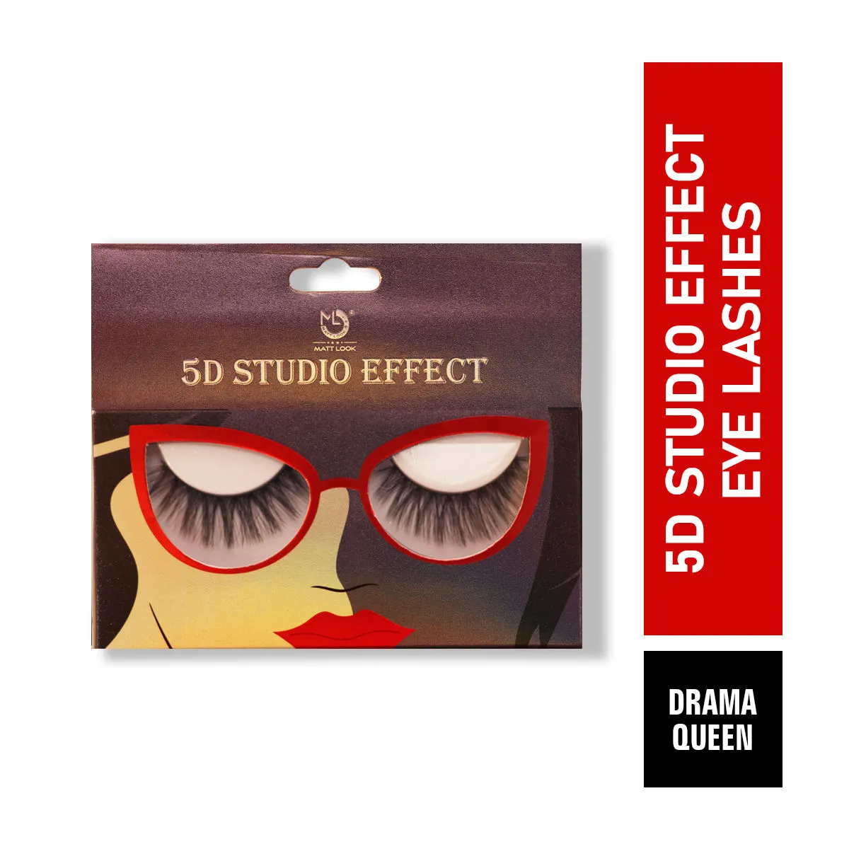 Matt look 5D Studio Effect Eyelashes Collection - Drama Queen