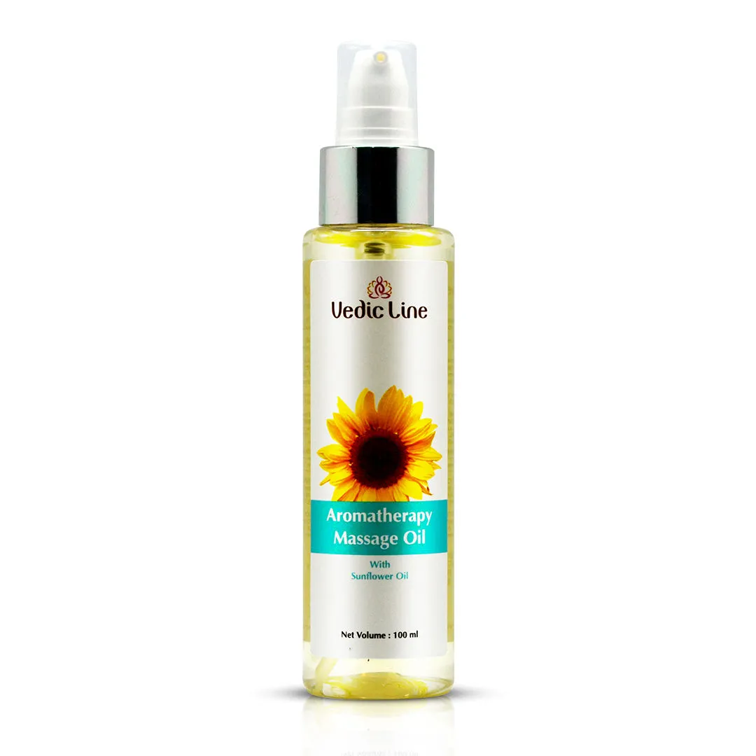 Vedic Line Aromatherapy Massage Oil With Sunflower Oil