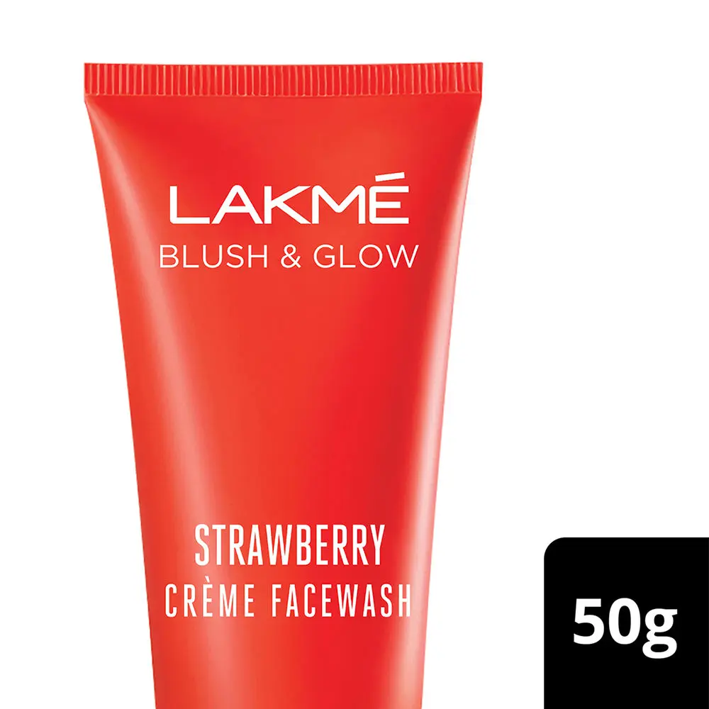 Lakme Strawberry Creme Face Wash (50 g)