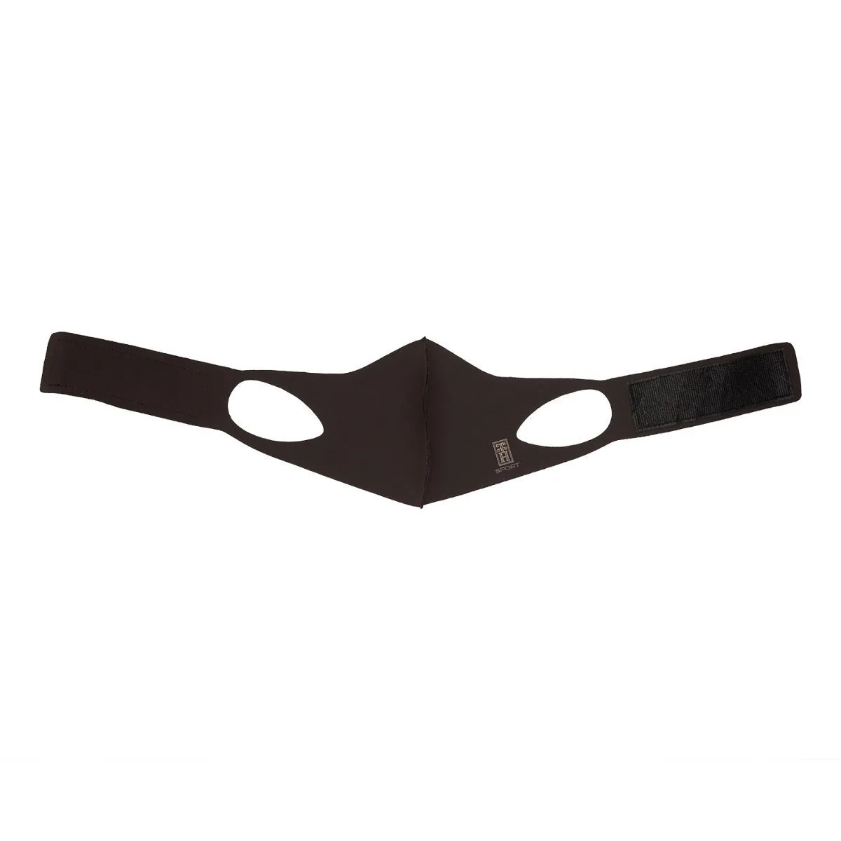 The Tie Hub Neo Sports Mask with Band - Brown (L)