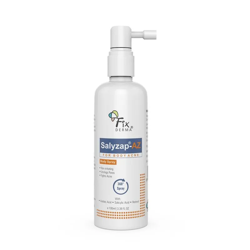 Fixderma Salyzap Az For Body Acne Spray