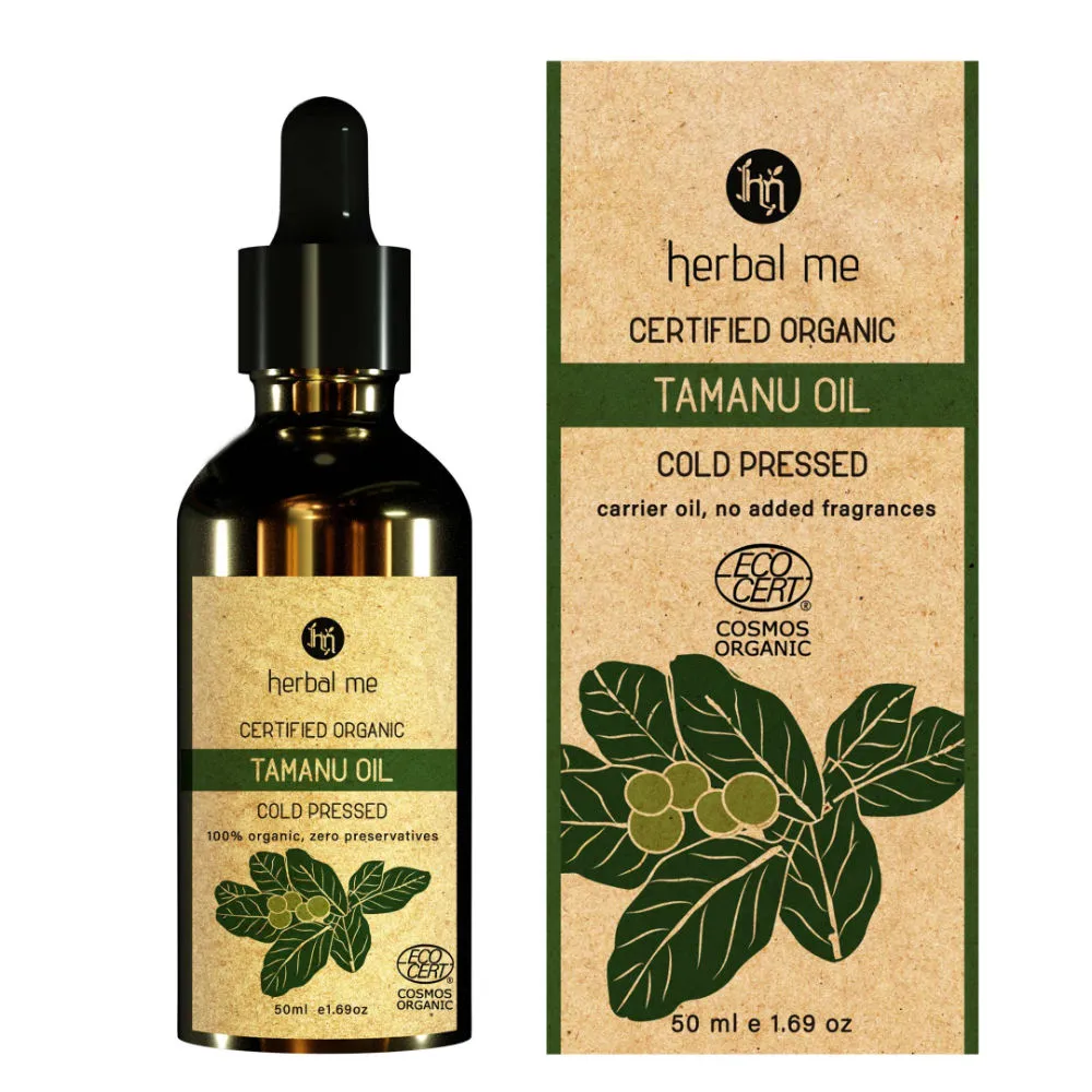 Herbal Me Cold Pressed Tamanu Oil