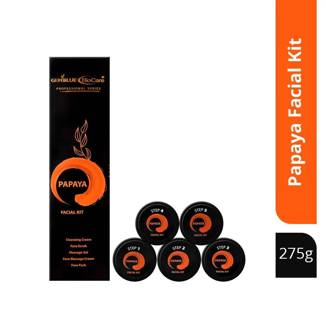 Gemblue Biocare Papaya Facial Kit