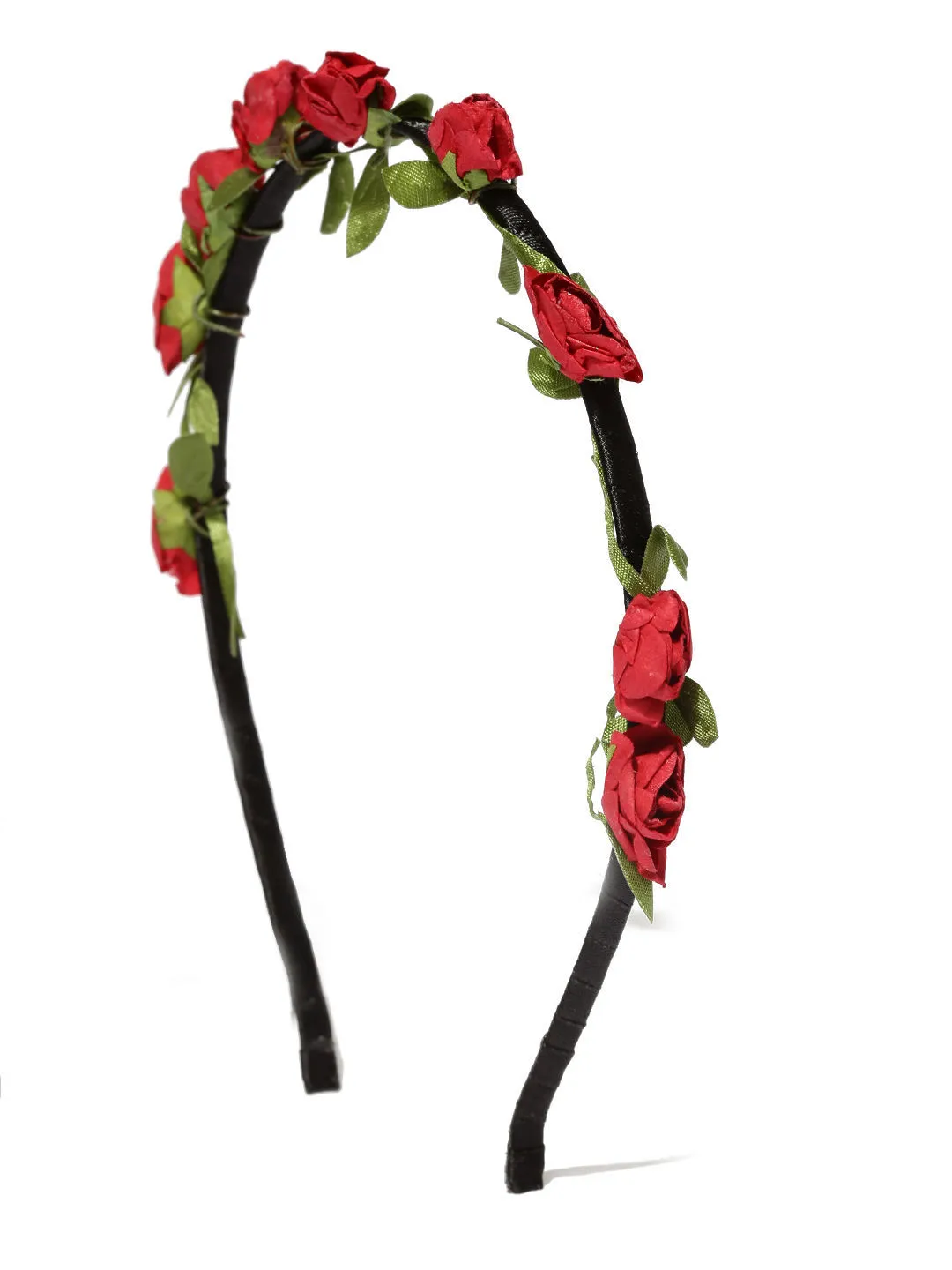 Toniq Ecstasy Red Floral Hair Band