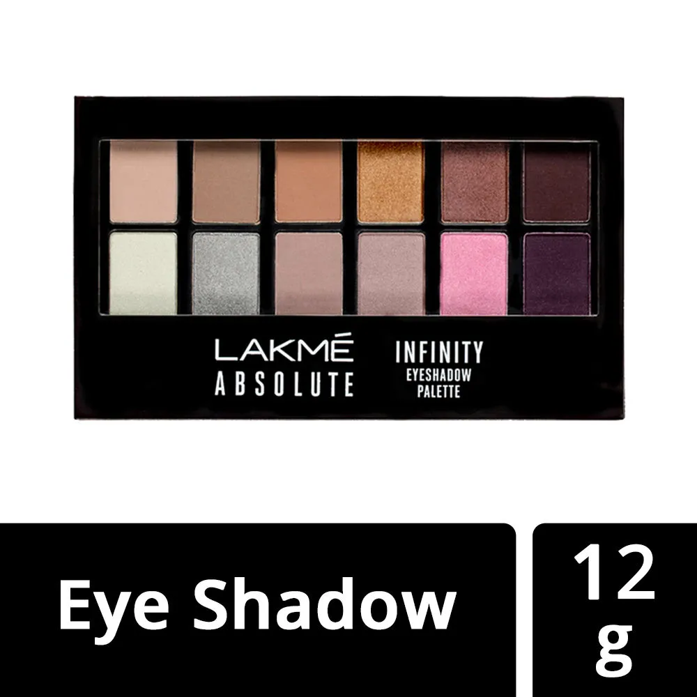 Lakme Absolute Infinity Eye Shadow Palette - Soft Nudes