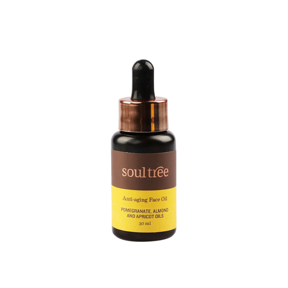 SoulTree Anti-Aging Face Oil with Pomegranate Almond & Apricot Oils