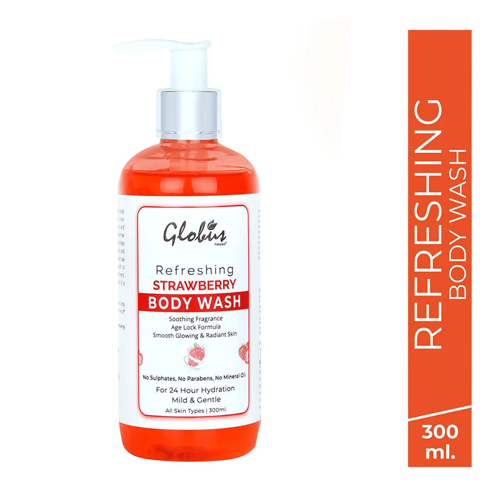 Globus Naturals Refreshing Strawberry Body Wash