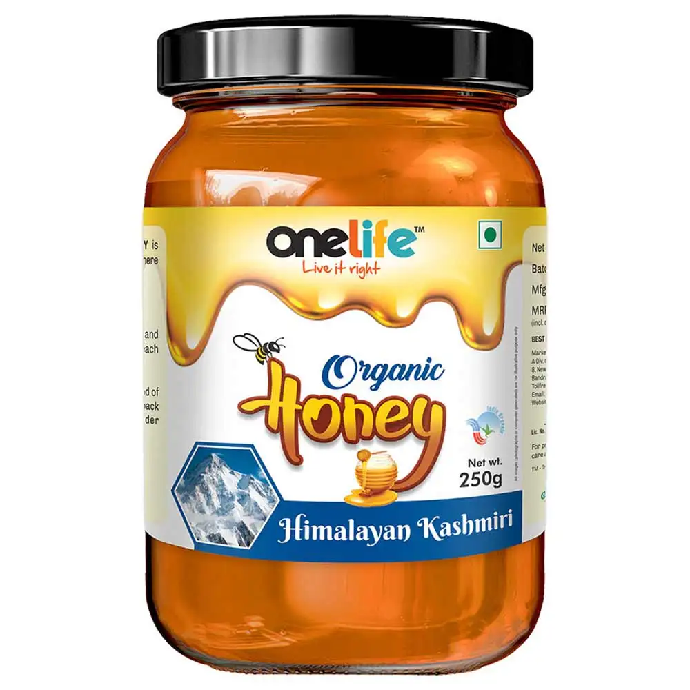 OneLife Organic Honey,  250 g  Himalayan Kashmiri