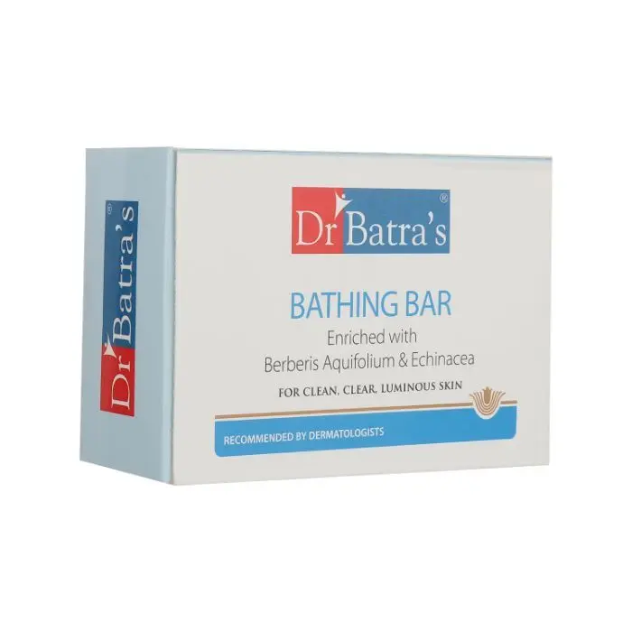 Dr Batra's Bathing Bar Enriched With berberis Aquifolium & Echinacea - 125 gm