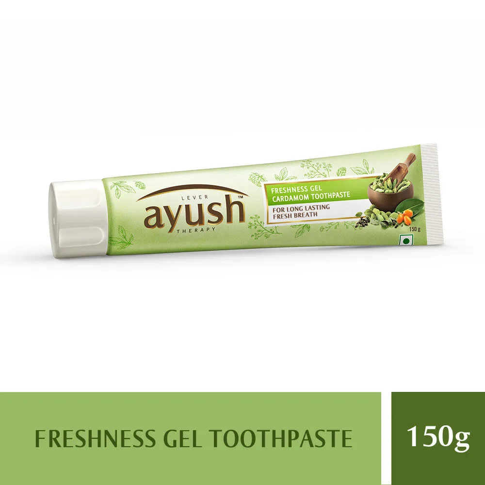 Lever Ayush Freshness Gel Cardamom Toothpaste