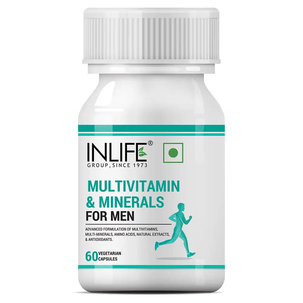 INLIFE Multivitamins & Minerals Men,  60 capsules  Unflavoured