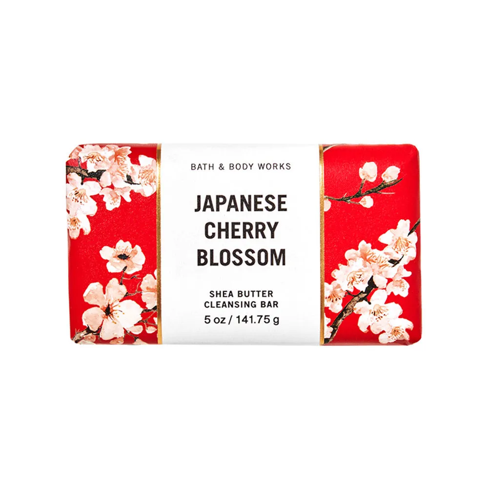 Bath & Body Works Japanese Cherry Blossom Shea Butter Cleansing Bar