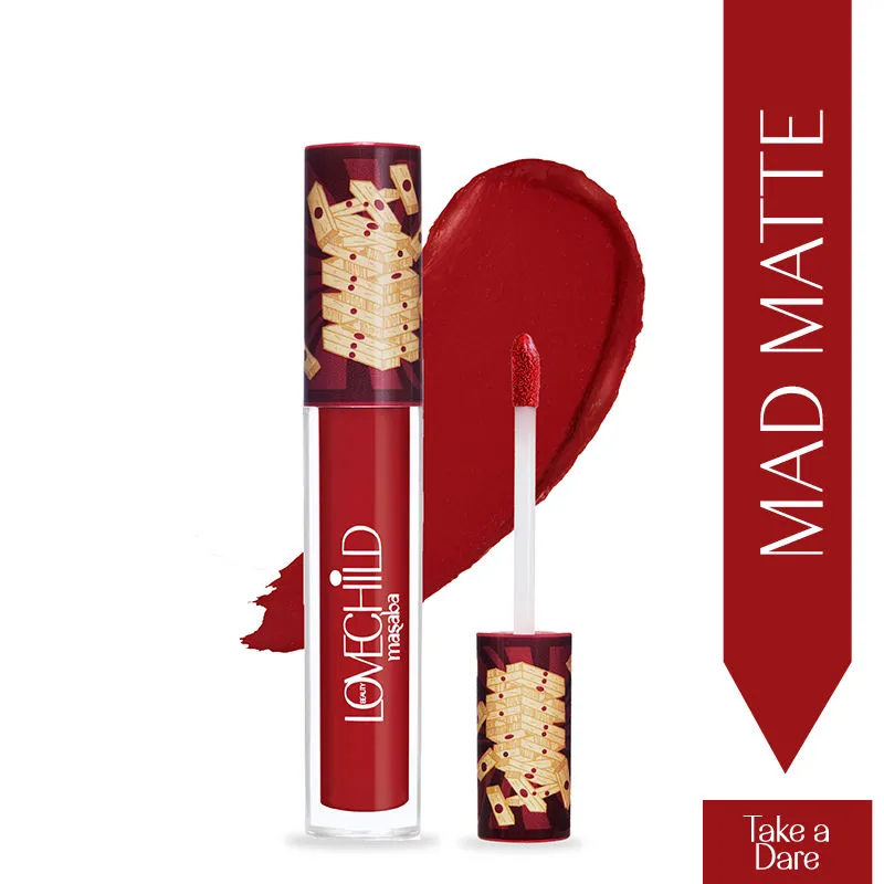 LoveChild Masaba - Game On! Mad-Matte Liquid Lipstick - 03 Take A Dare