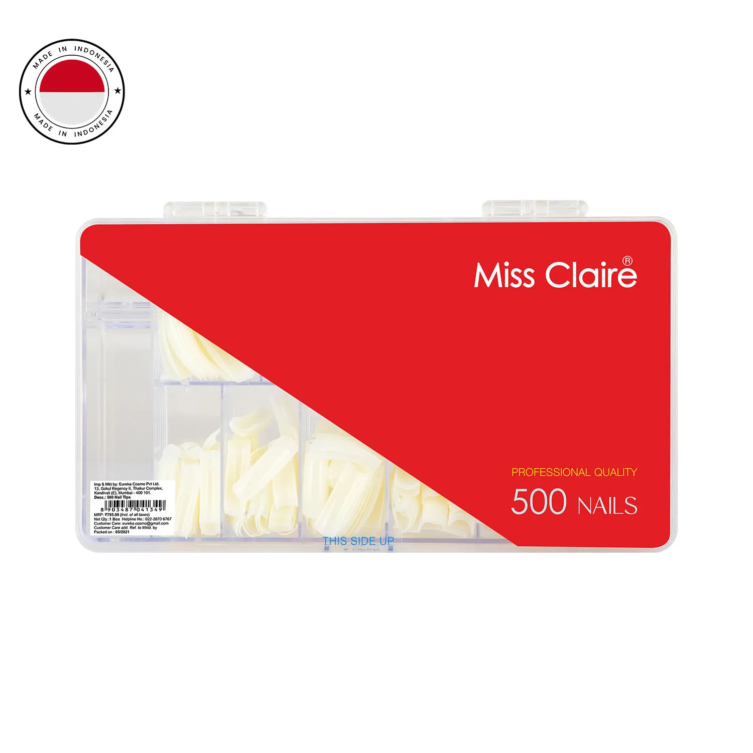 Miss Claire 500 Nail Tips - HM05