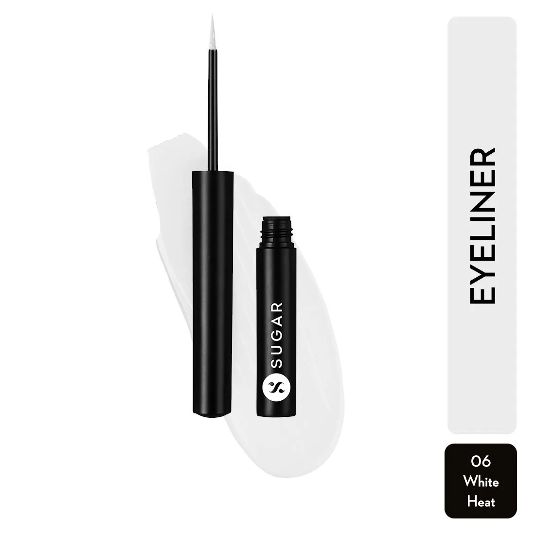 SUGAR Eye Lit You So! Vivid Eyeliner - 06 White Heat (Bright White)