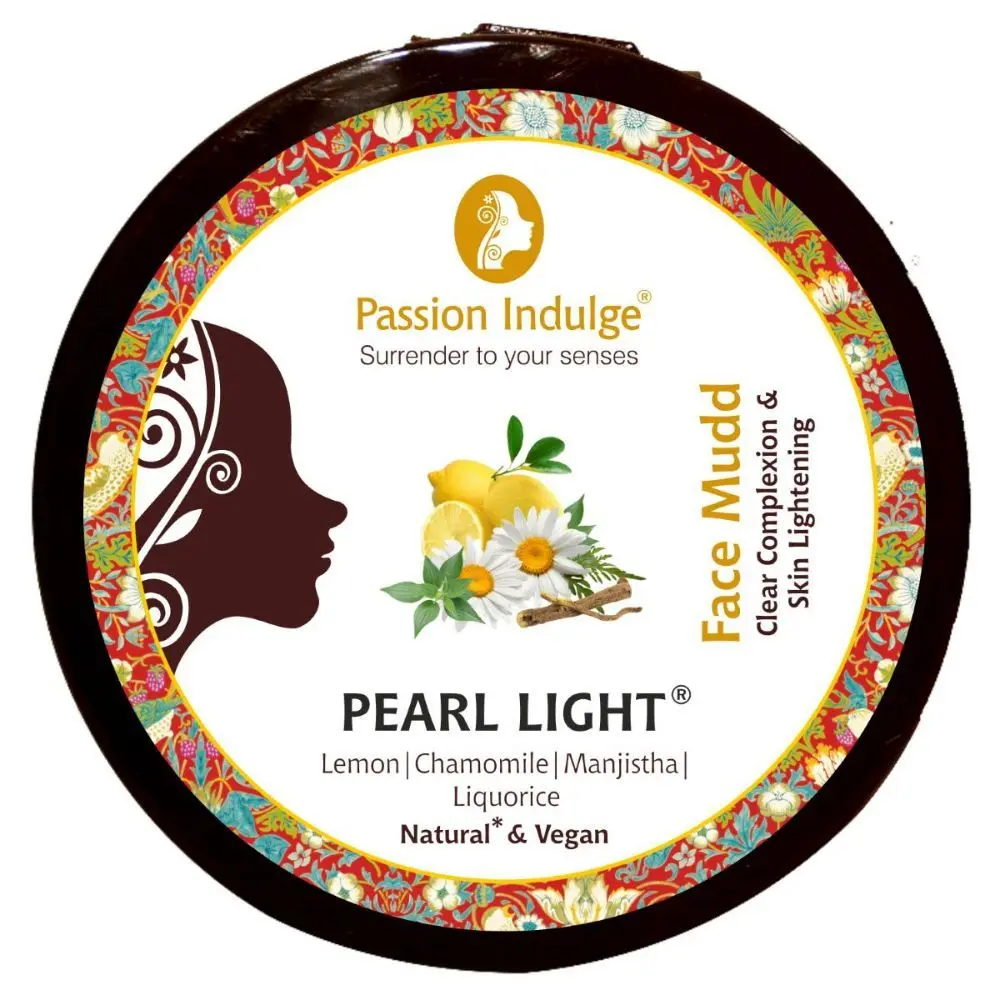 Passion Indulge PEARL LIGHT Face Mudd For Spot reduction And Skin Lightening 250GM