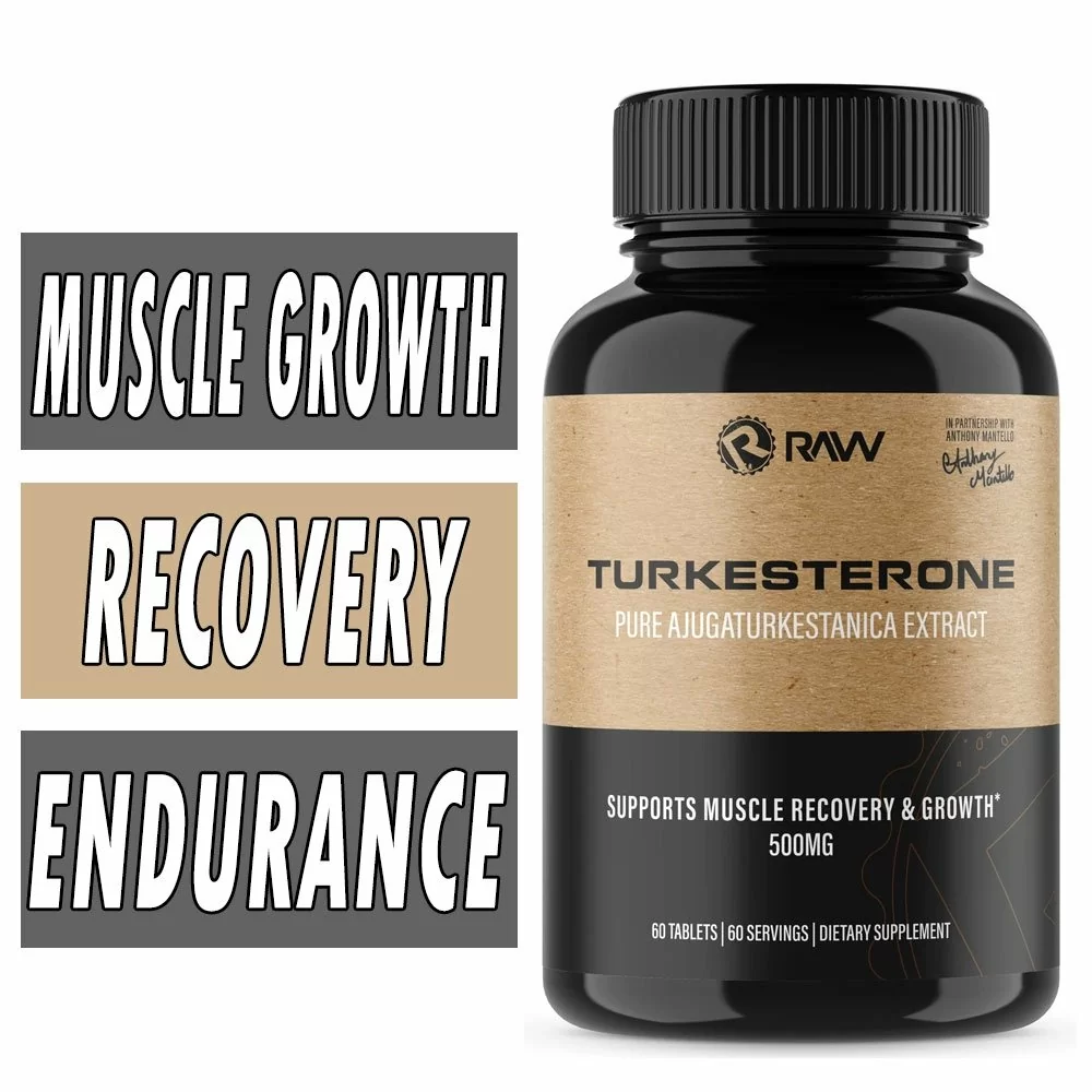 RAW Turkesterone - 500 mg - 60 Tablets