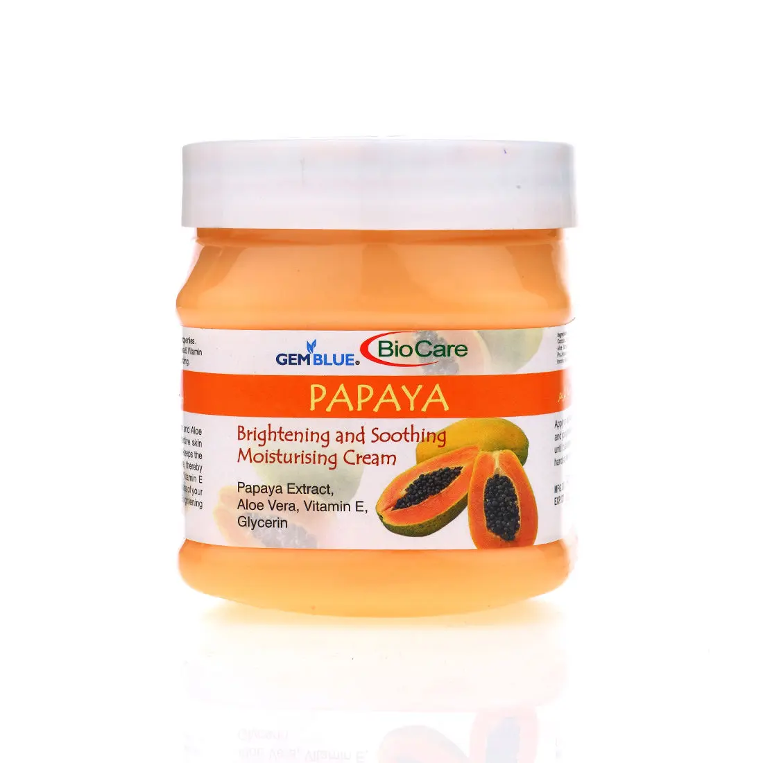 GEMBLUE BioCare Papaya Brightening and Soothing Moisturising Cream