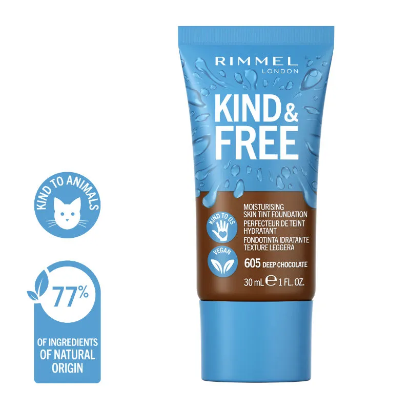 Rimmel London Kind & Free Moisturizing Skin Tint - Deep Chocolate